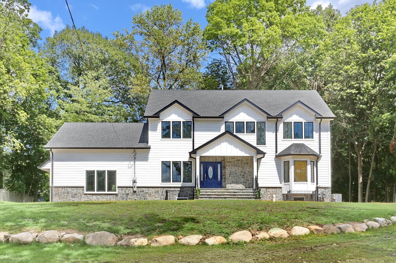 Custom home new construction by Dadak LLC in Montvale NJ