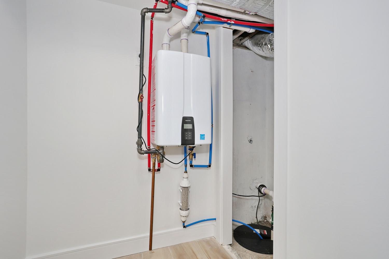 Hillsdale NJ custom home — Lower Level — Mechanical Room — Dadak LLC