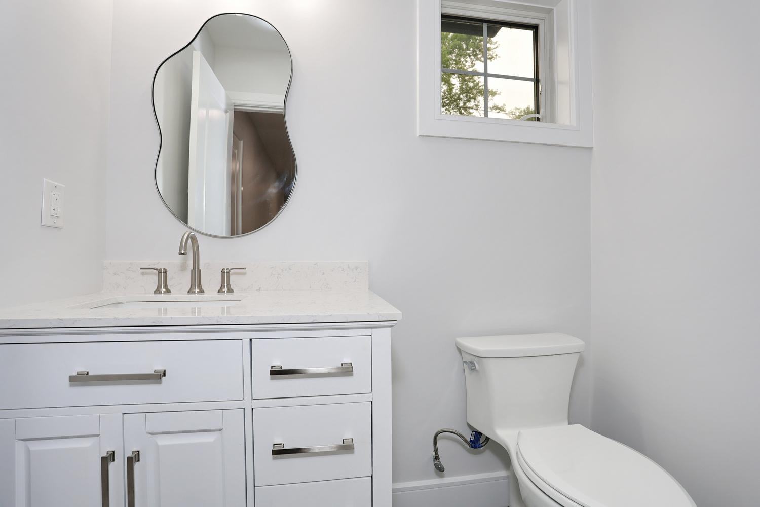 Hillsdale NJ custom home — Powder Room — Dadak LLC