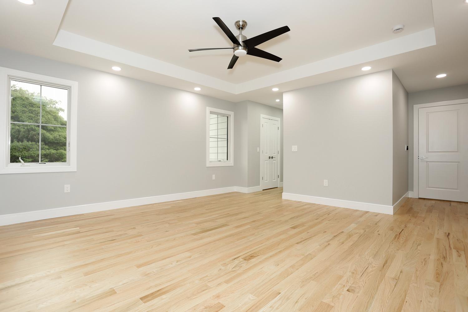 Hillsdale NJ custom home — Primary Bedroom — Vaulted Ceiling — Dadak LLC