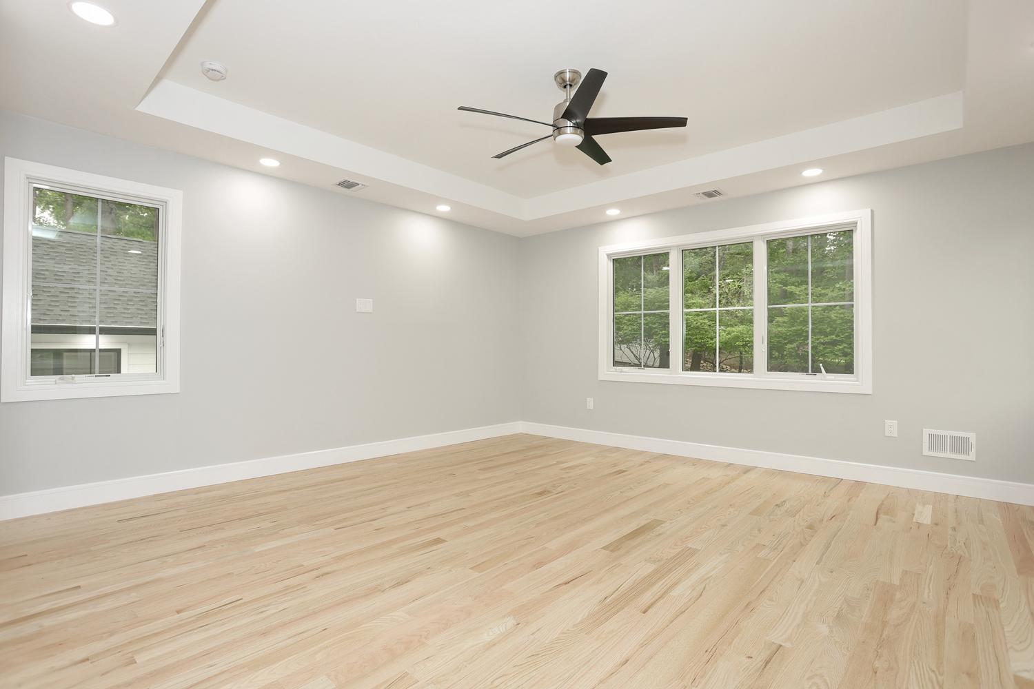 Hillsdale NJ custom home — Primary Bedroom — Window Wall — Dadak LLC
