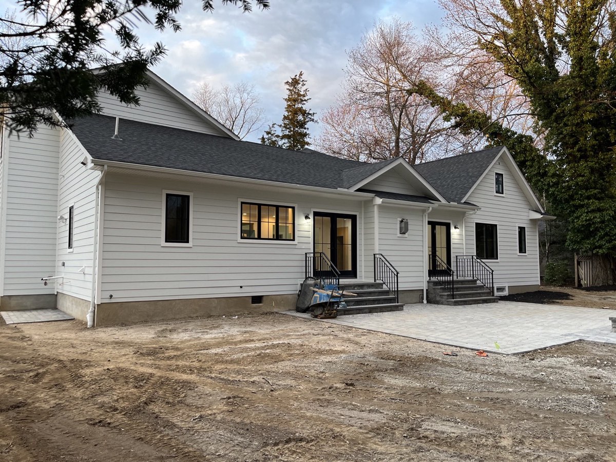Hillsdale Modern — Rear Elevation — Dadak LLC
