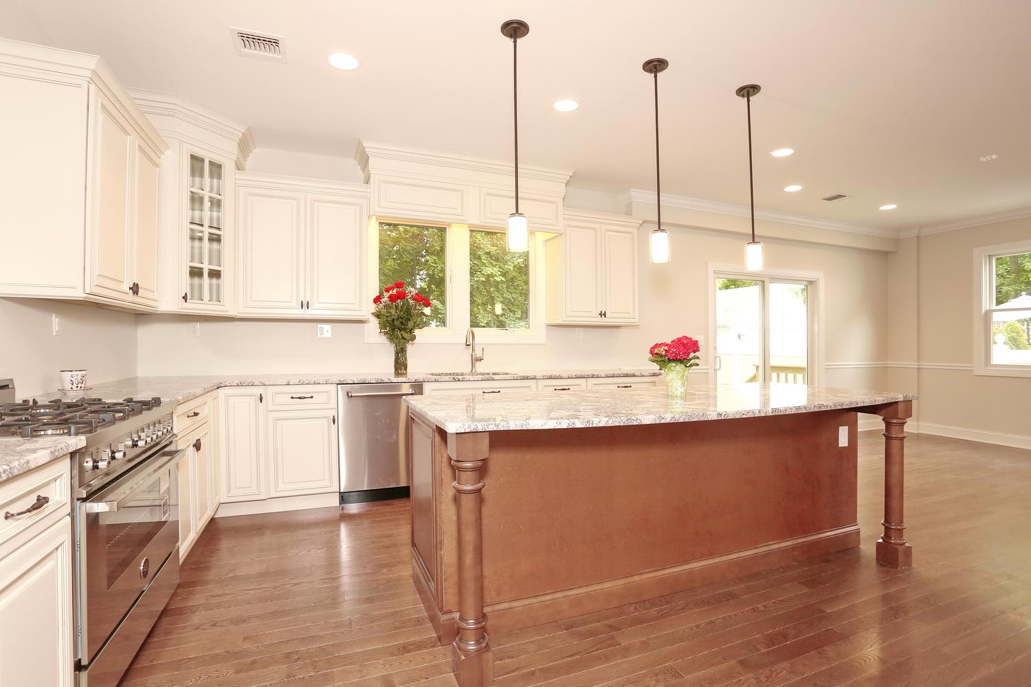 Hillsdale — Kitchen Island View — Dadak LLC