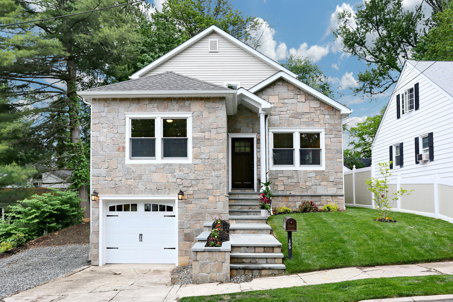 Hillsdale — Stone Front Exterior — Dadak LLC