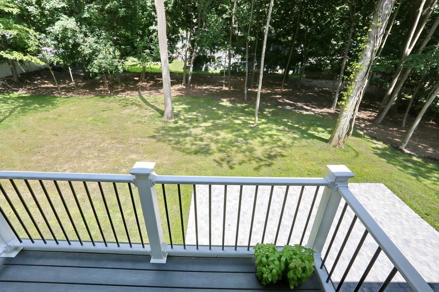 Montvale outdoor — Balcony Railing Yard View — Dadak LLC