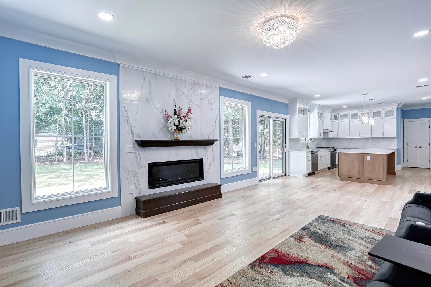 Montvale kitchen — Family Room Kitchen Open Space — Dadak LLC