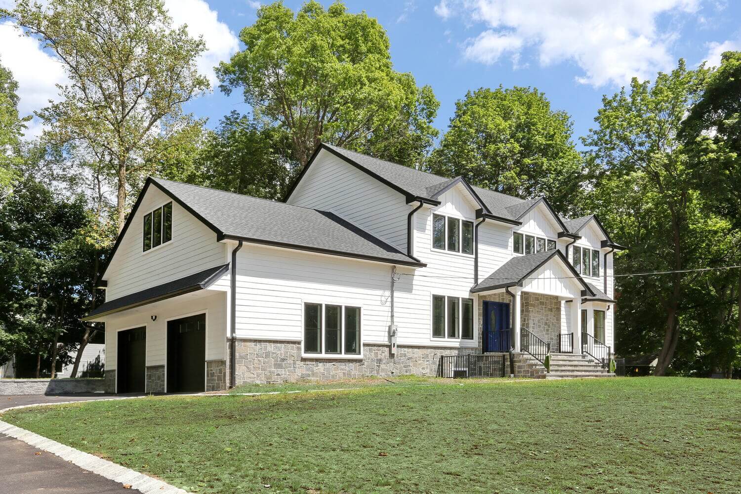 Montvale exterior — New Build Front Right Angle — Dadak LLC