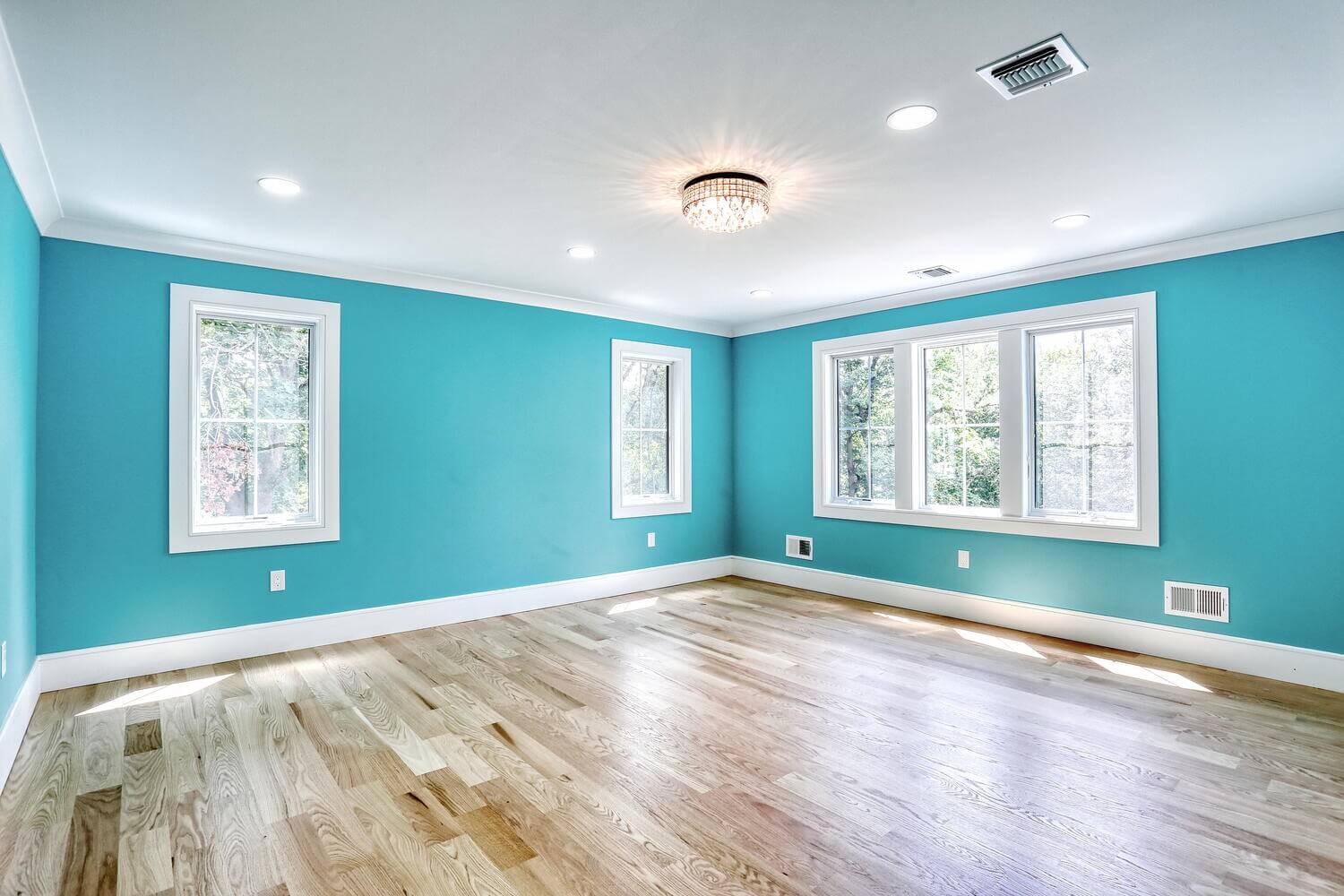 Montvale primary suite — Primary Bedroom Hardwood Flooring — Dadak LLC