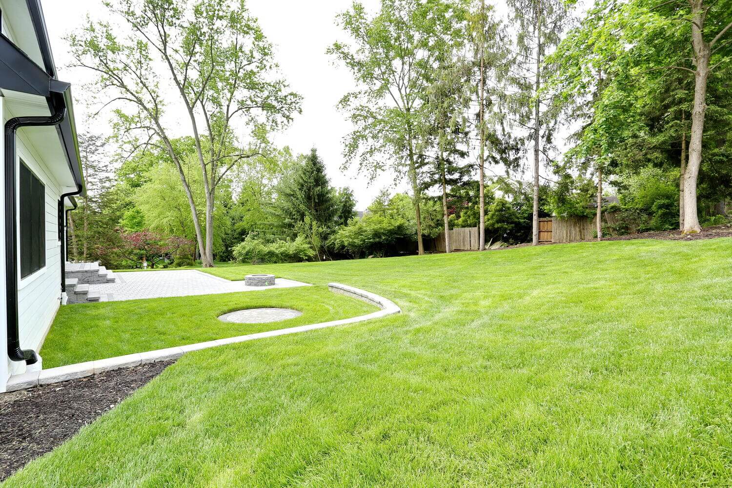 Park Ridge outdoor — Back Yard Lawn And Trees — Dadak LLC