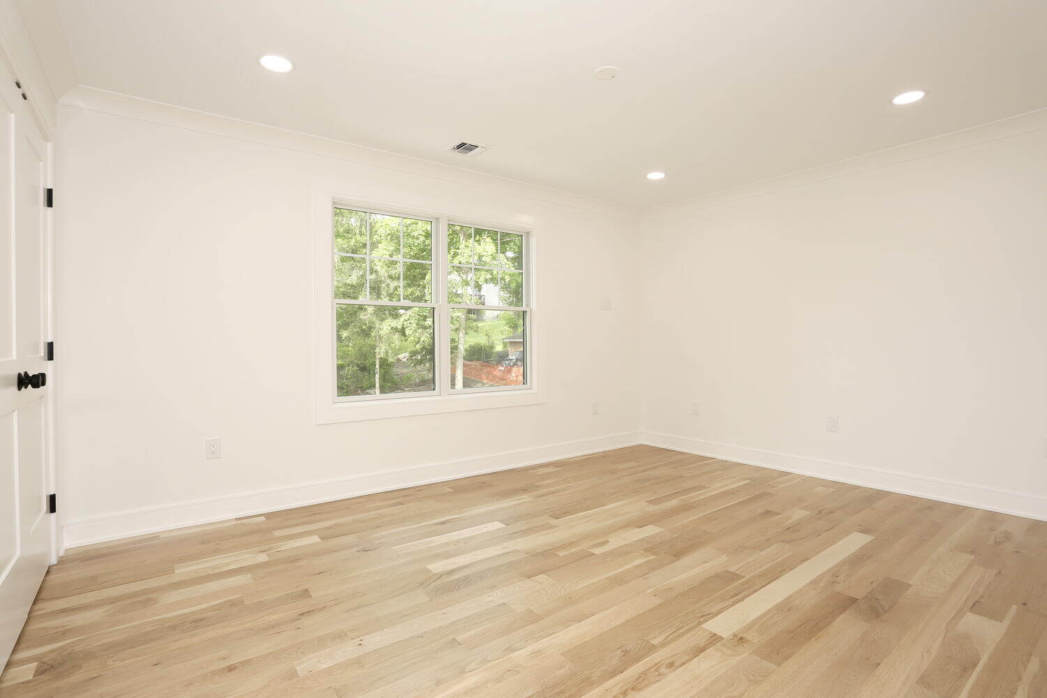 Park Ridge bedroom — Bedroom Three Window View — Dadak LLC