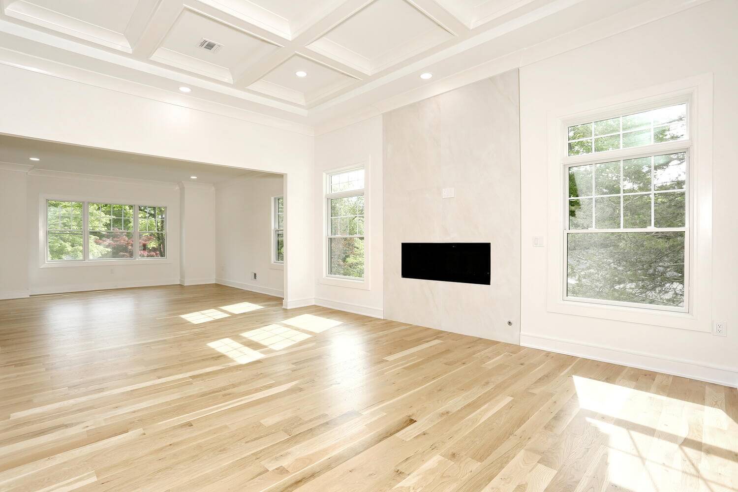 Park Ridge living space — Family Room Dining Room View — Dadak LLC