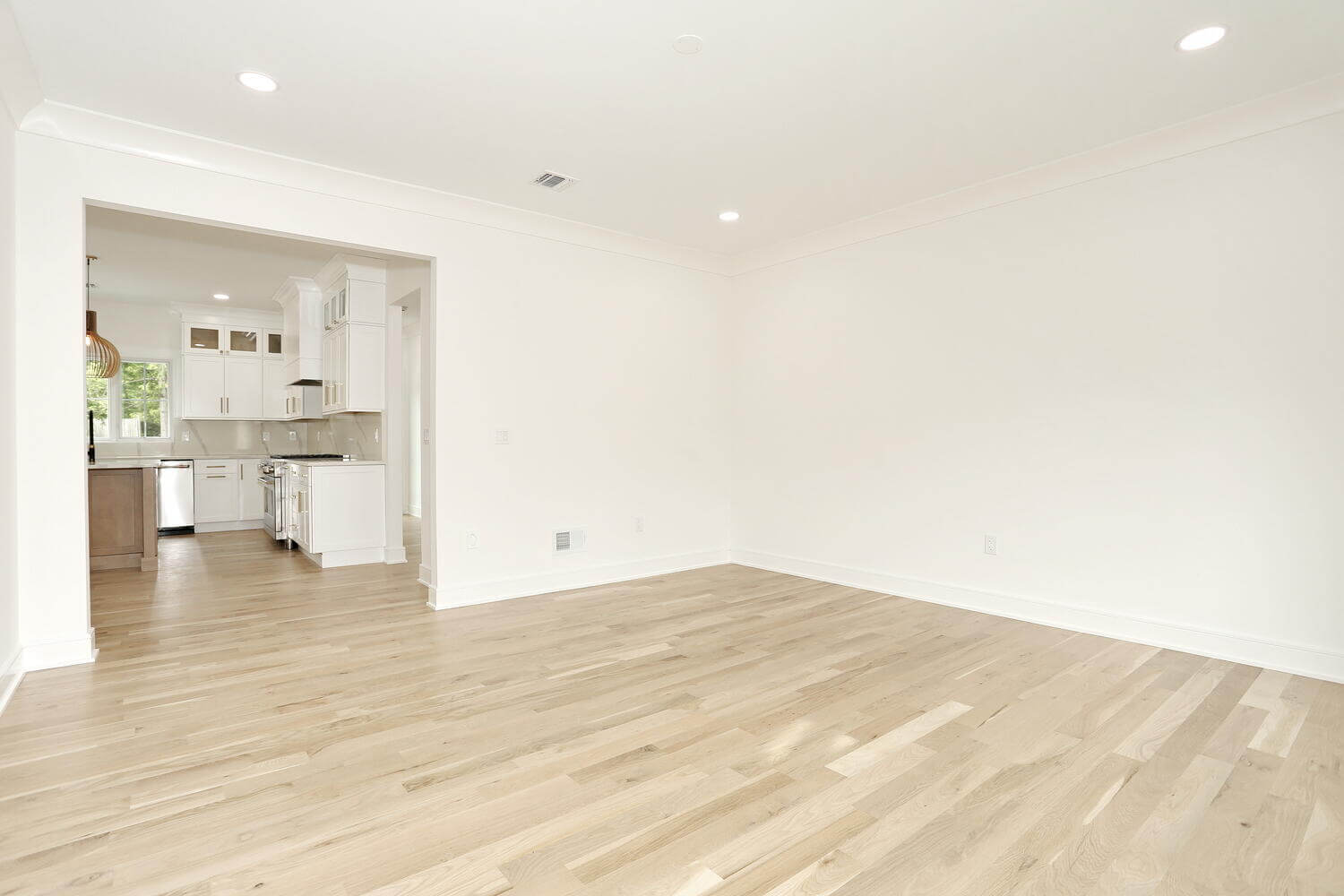 Park Ridge living space — Living Room Fireplace — Dadak LLC