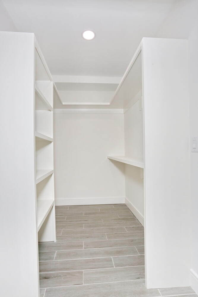 Park Ridge basement — Lower Level Bedroom Five Walk In Closet — Dadak LLC