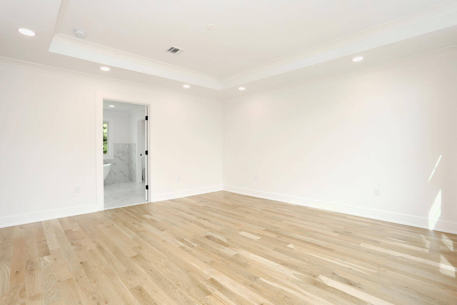 Park Ridge primary suite — Primary Bedroom Tray Ceiling — Dadak LLC
