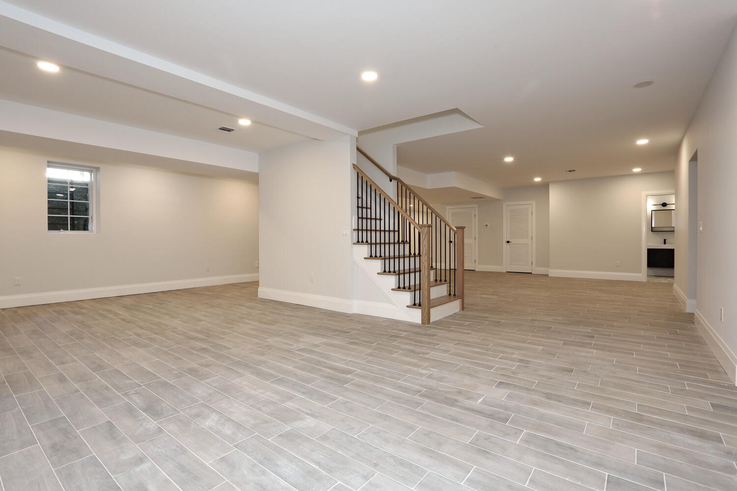 River Vale basement — Basement Main Living Area — Dadak LLC