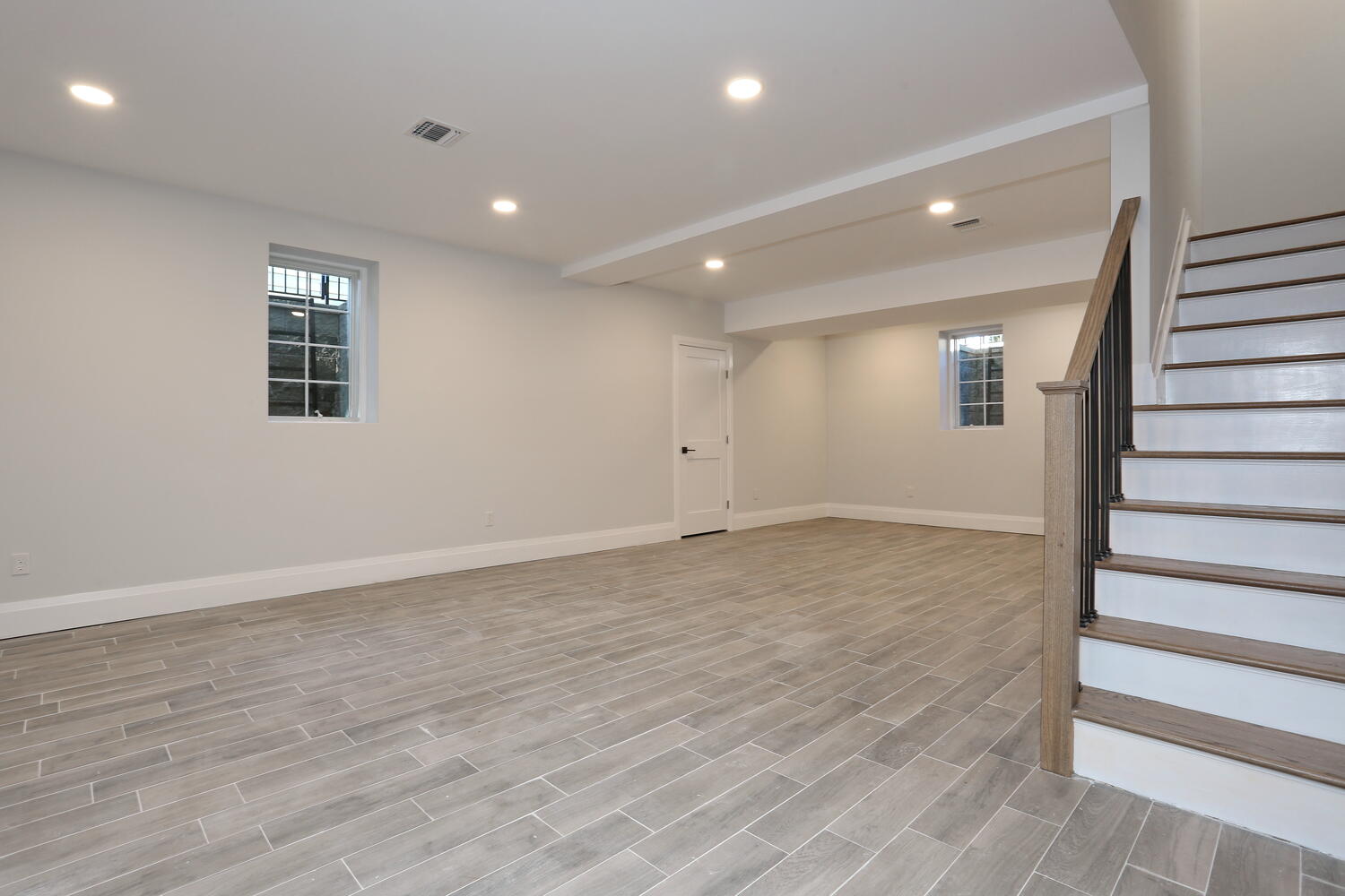 River Vale basement — Basement Open Layout — Dadak LLC