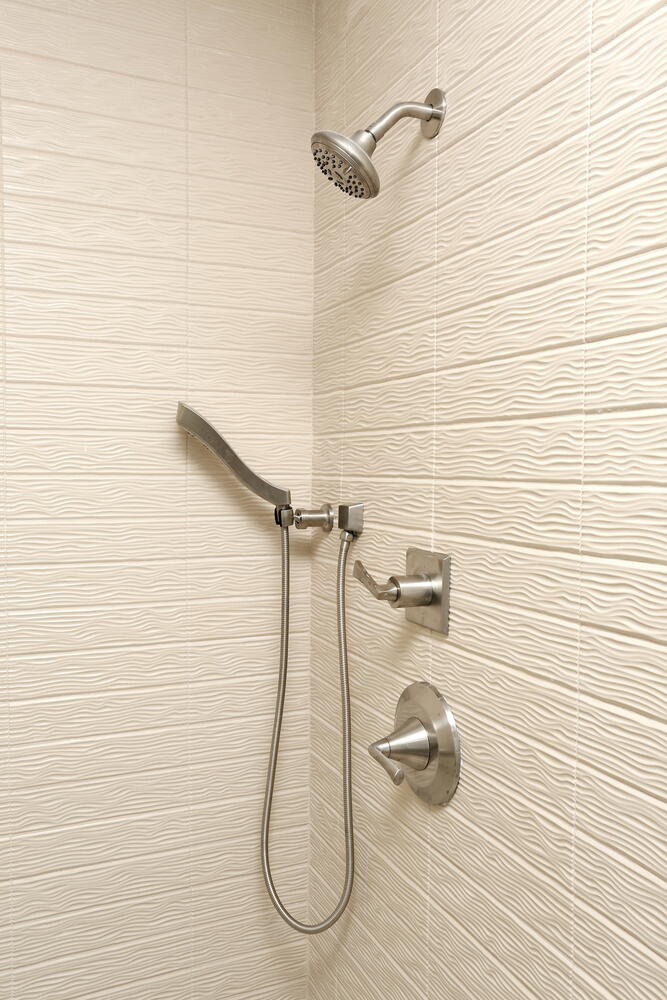 River Vale bathroom — Bedroom Three Bathroom Detail — Dadak LLC