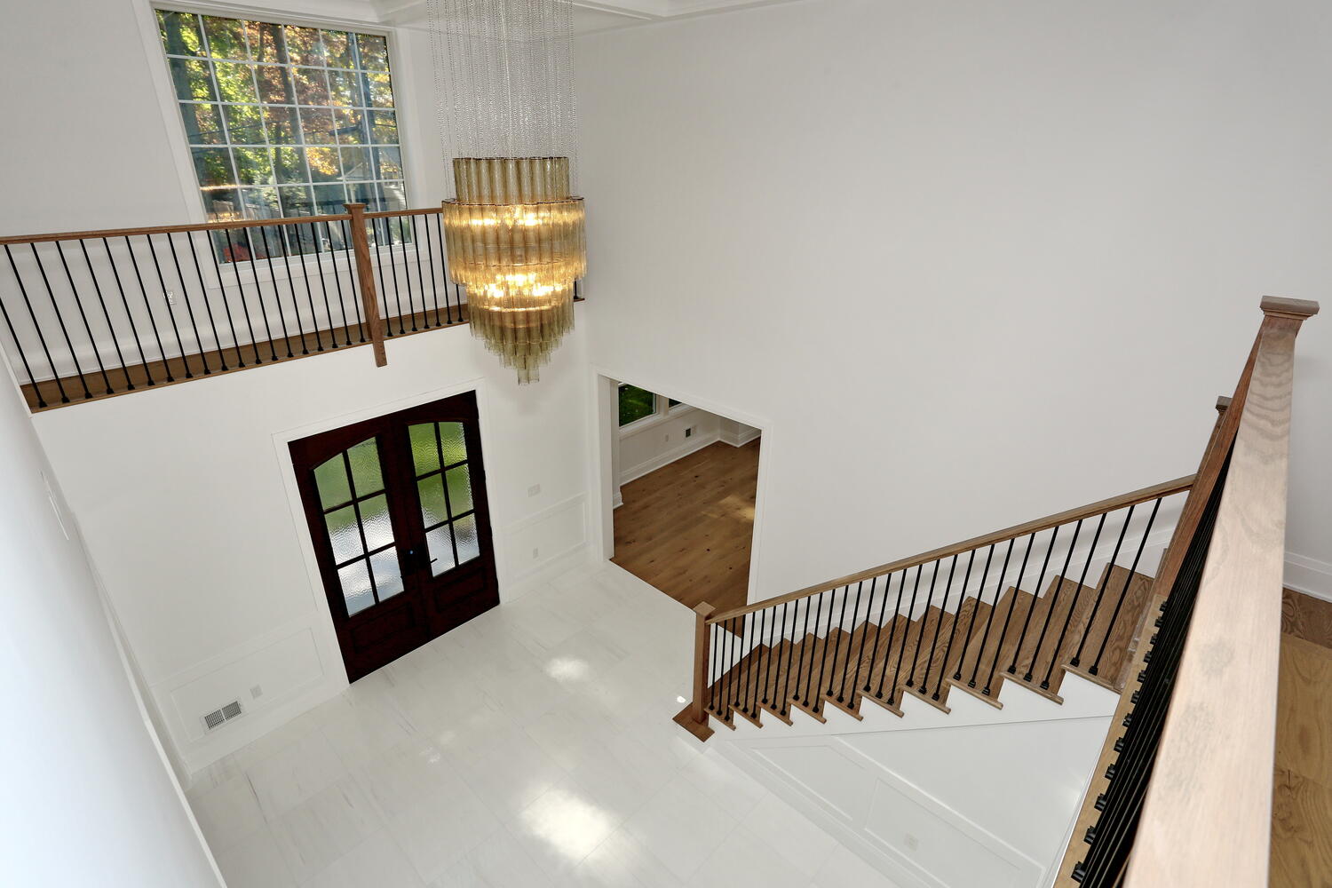 River Vale entryway & stairs — Foyer Main Level — Dadak LLC