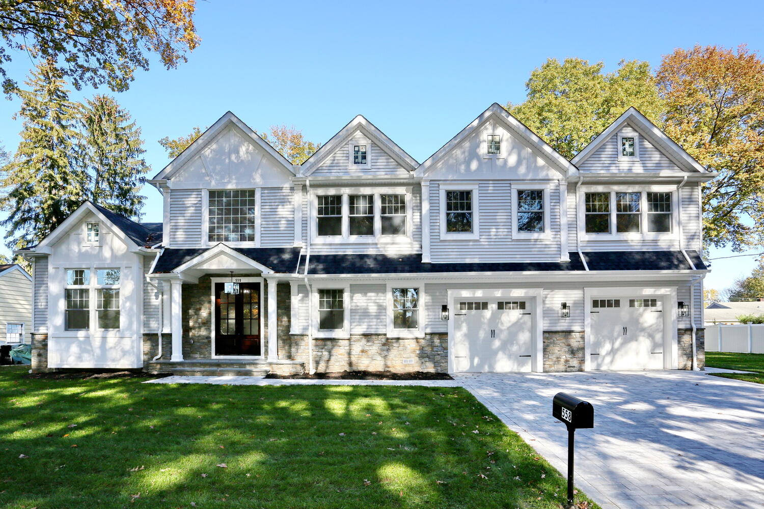 Completed custom home — River Vale, NJ — Dadak LLC