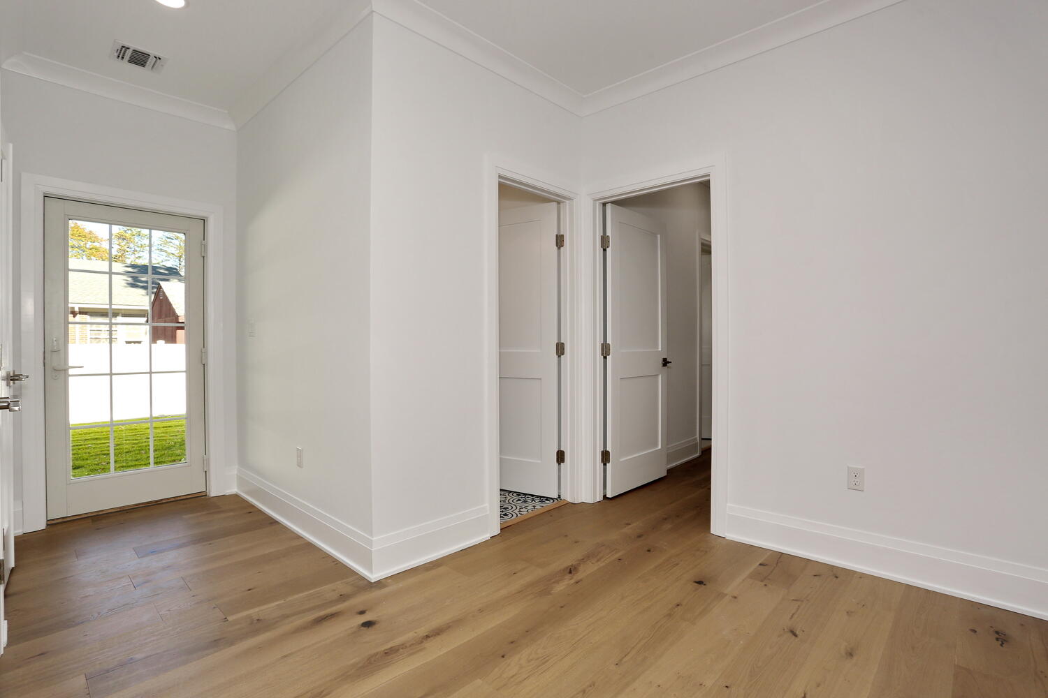 River Vale living space — Mudroom Built In Storage — Dadak LLC