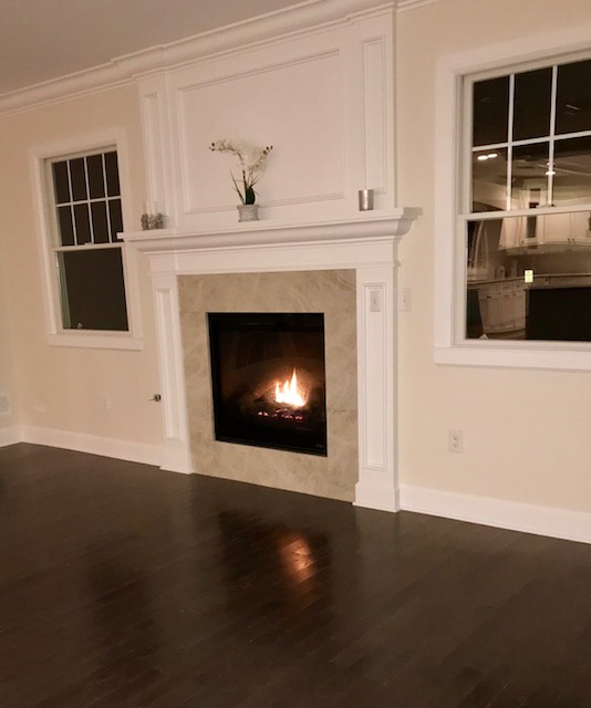 Westwood — Fireplace Mantel Detail — Dadak LLC