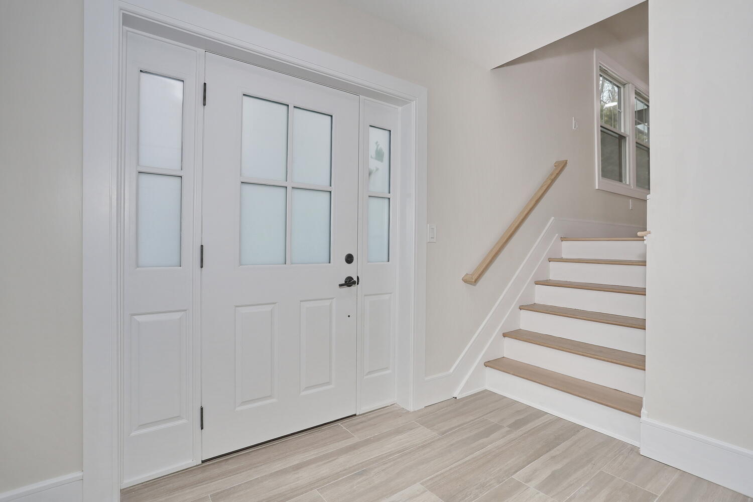 Woodcliff Lake — Entry Door & Staircase — Dadak LLC