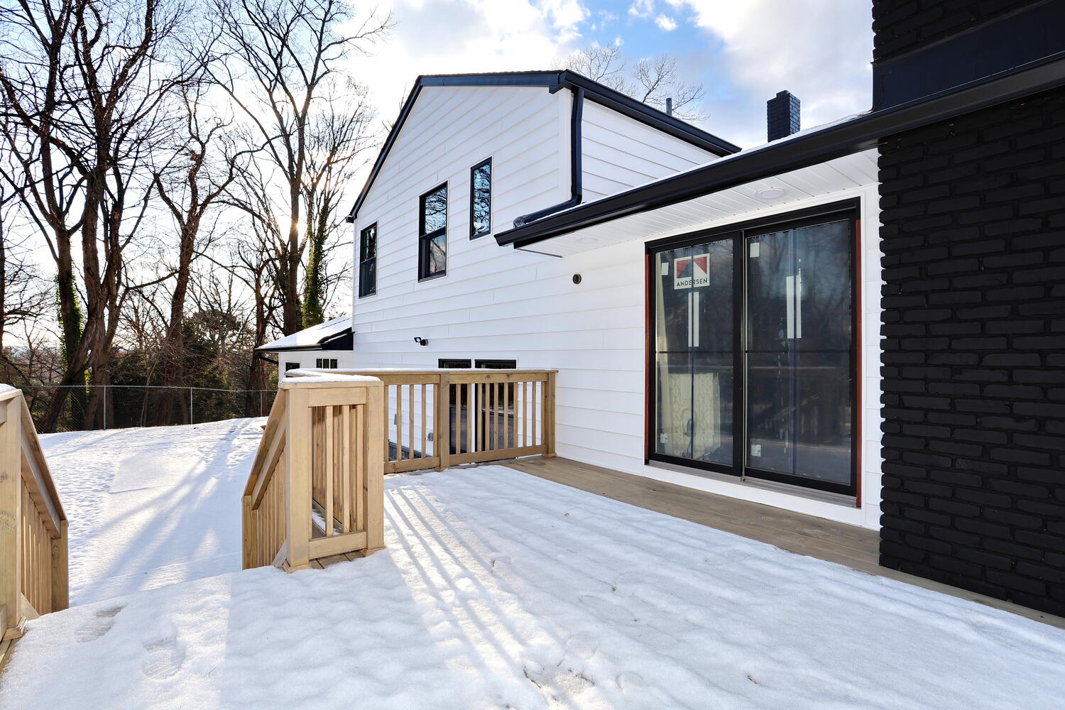 Woodcliff Lake — Deck with Sliding Glass Door — Dadak LLC